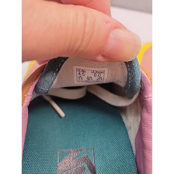 Vans Sneakers Era LX Suede Leather Rust Blue Pink Lace Up Sz Men 4.5 Women 6, EC - Picture 16 of 16